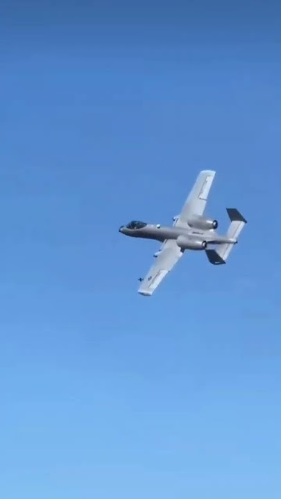 airplane big gun target practice. A10 warthog shooting range brrrt