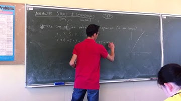 Intro to Arithmetic Progressions (1 of 3)
