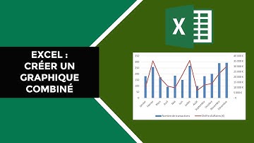 Excel : Créer un graphique combiné