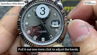 VS Factory V2 Grey Mint Date-Style 41 Review: New Platinum Bezel & VS3235 Upgrade