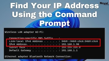 How To Find IP Address Using The Command Prompt On Windows 11