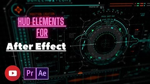 Futuristic HUD Interface | Futuristic HUD Sound Design | HUD elements | Saddam Akbar Official.