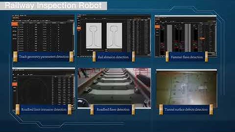 Railway Track Inspection Robot !
