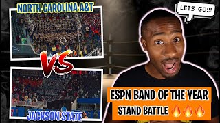 BandHead REACTS to Jackson State vs NCAT Stand Battle | ESPN Band of the Year | 2023