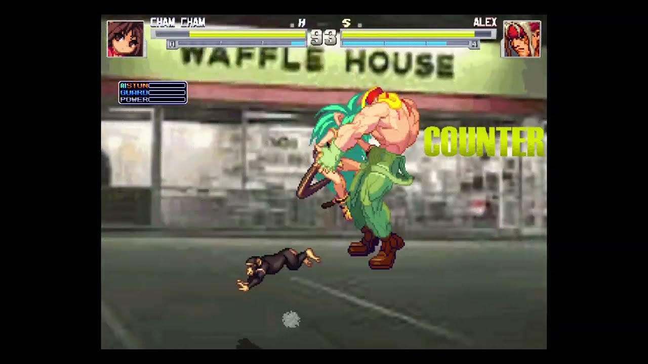 M.U.G.E.N - Cham Cham VS TvC Alex