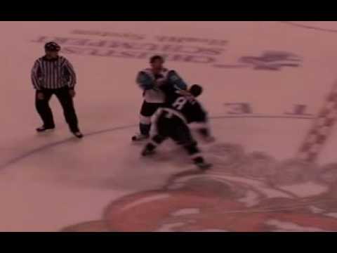 Neil Clark fights Greg McConnell on 10/17/08