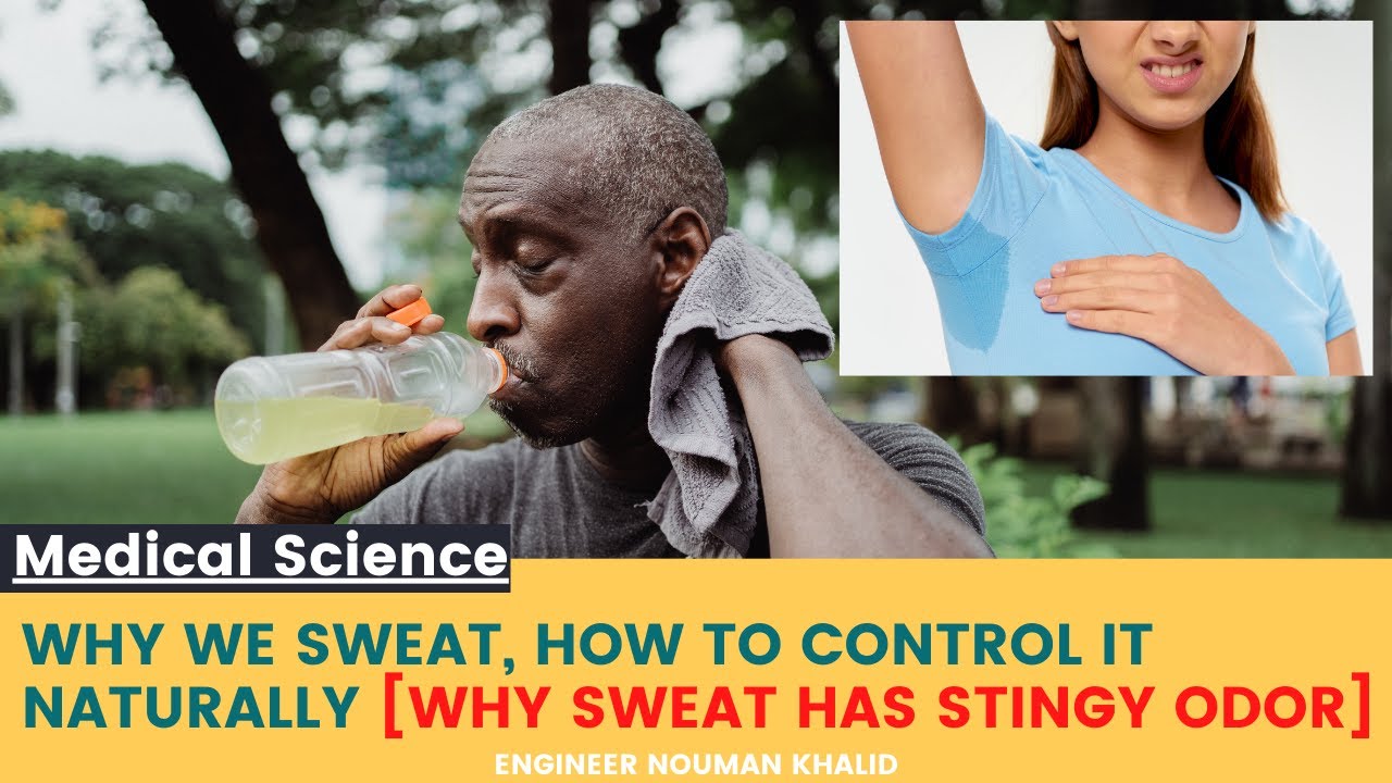 Why we Sweat and and How to control excessive body sweating naturally