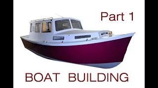 PLYWOOD BOAT BUILDING PROJECTS DE23 Part 1