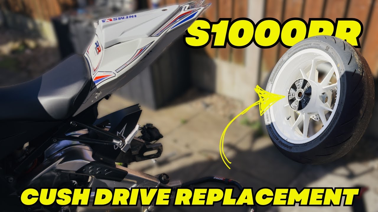 HOW TO REPLACE BMW S1000RR CUSH DRIVE | MADE EASY - YouTube