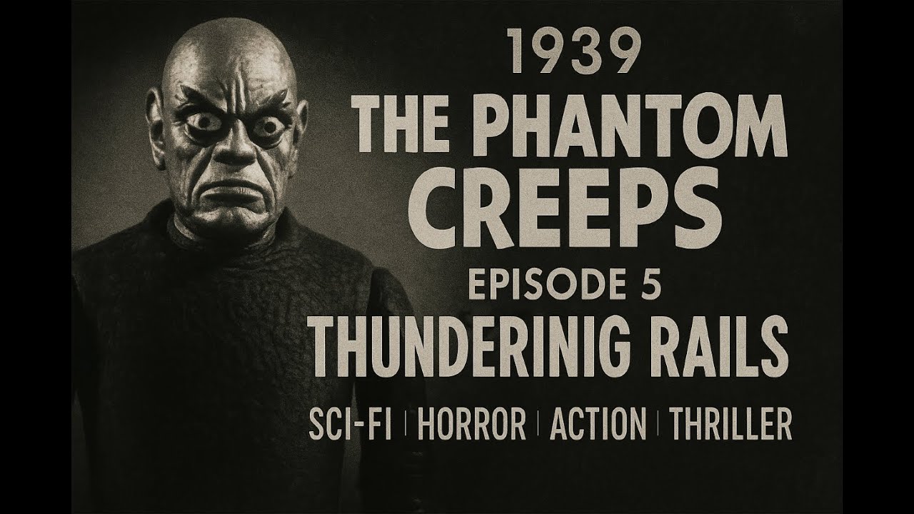 The Phantom Creeps | Episode 5 | Thundering Rails | 1939 | Sci-Fi | Horror | Action | Thriller