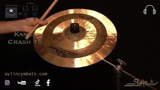 Aylin Cymbals Kanka Crash 15
