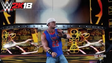 WWE 2K18 : John Cena (Thuganomics) GFX Mod