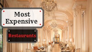 Top 5 Most Expensive Restaurants on Earth 2021 | Luxurious Restaurants in the World | TopEcho by TopEcho 18 views 3 years ago 4 minutes, 21 seconds