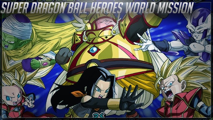 Mais um! Super Dragon Ball Heroes: World Mission é o novo jogo