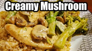 Chicken with Mushroom Sauce, Broccoli, Brown Rice by Home Cooking with Tom 346 views 1 year ago 8 minutes, 3 seconds