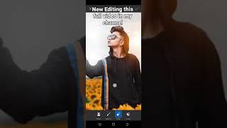 sunflower parrot PicsArt photo Editing Tutorial in mobile step by step Hindi. GT screenshot 3