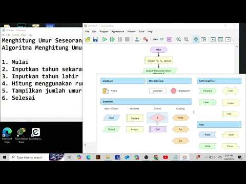 Flowchart mudah dengan Flowgorithm! 