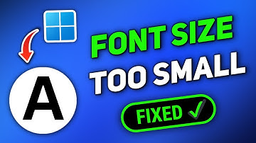 Lettergrootte in Verkenner te klein in Windows 11 - [OPGELOST] ✅