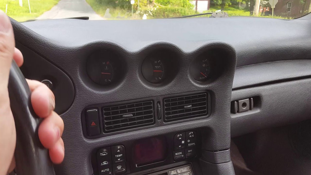 1991 Mitsubishi 3000gt Vr4 driving - YouTube