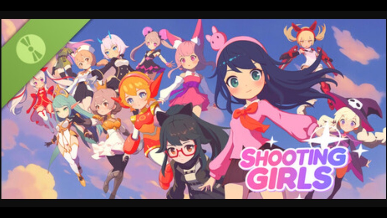 【Shooting Girls Demo】Steam Game，二次元+线上玩家对战+俯视射击+第三人称射击