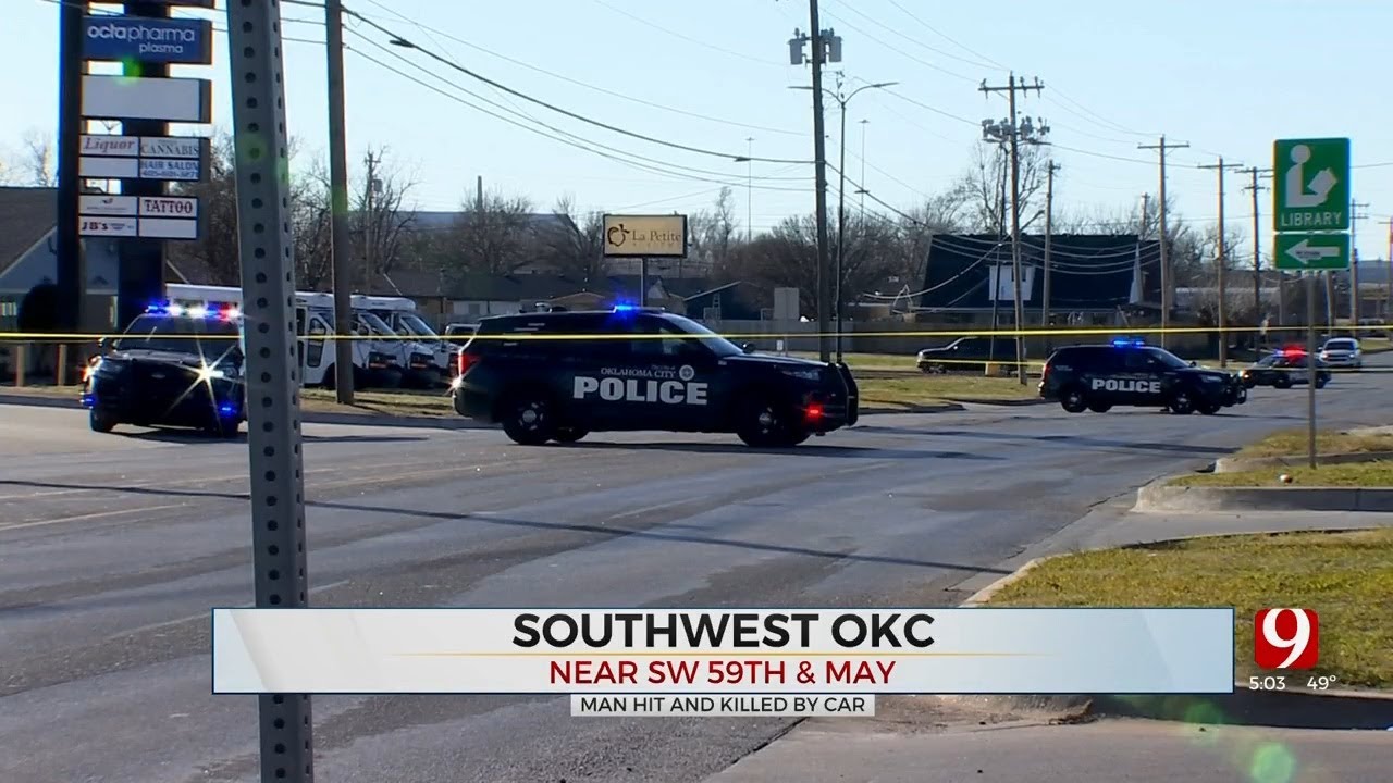 1 Dead After Being Hit By A Car In SW Oklahoma City - YouTube