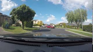 Idiot Driver - So many fuckwits cutting corners red commodore  ZGJ241