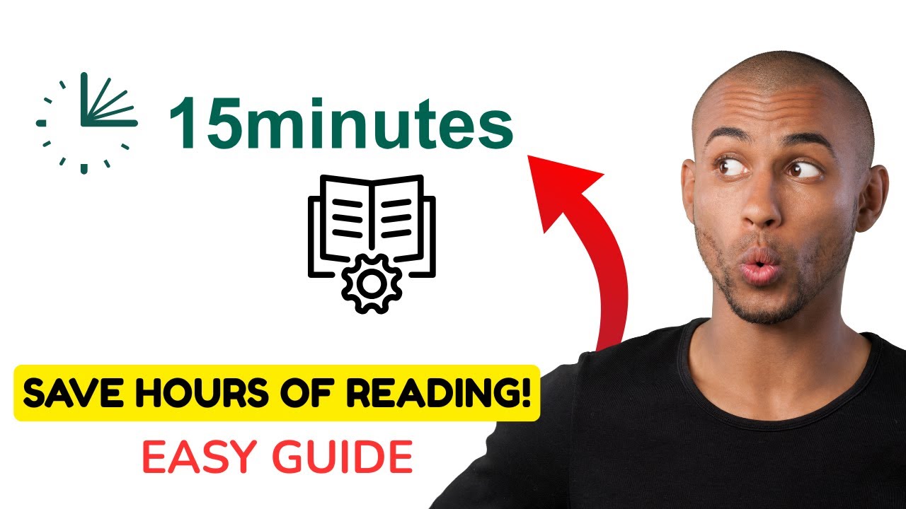 How To Use 15Minutes.ai (2025 Tutorial) – Summarize Any Book in Minutes ...