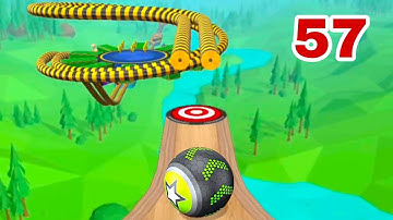 Going Balls, SpeedRun, Going Balls Portal Run Gameplay Level 57