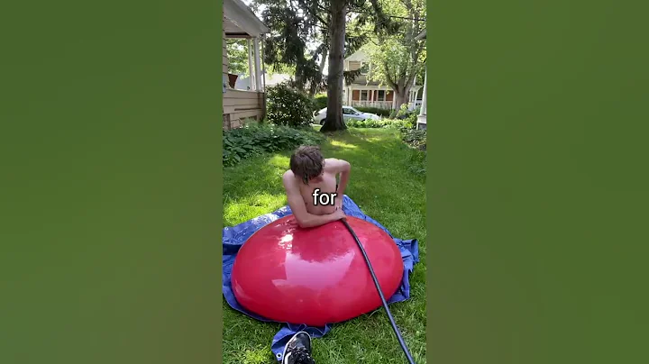 Can I Fit Inside The World's Largest Water Balloon?