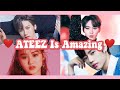 KPOP Idols Mentioning / Singing / Dancing To ATEEZ's Songs Part 1