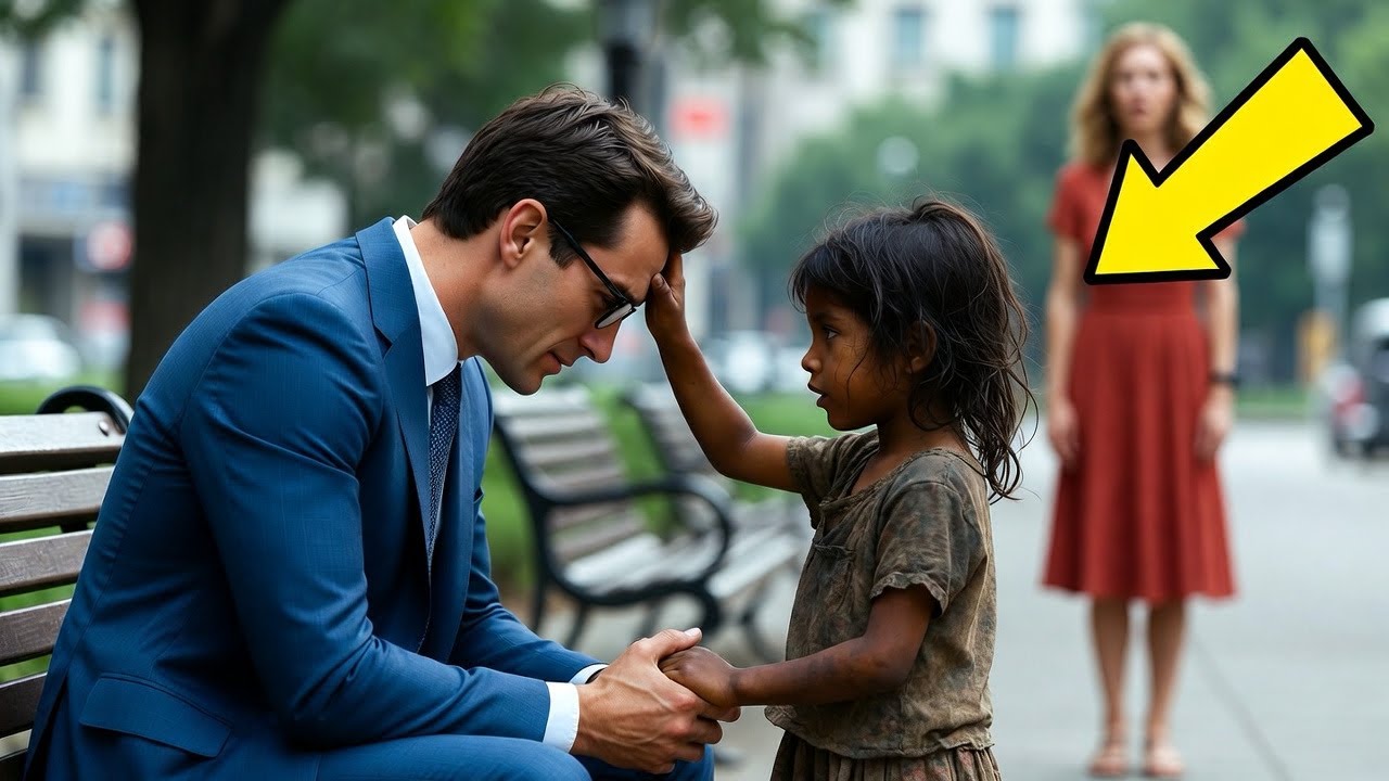 „MOGĘ WYLECZYĆ TWOJE OCZY!” – POWIEDZIAŁA DZIEWCZYNKA MILIONEROWI. SEKRET JEGO ŻONY ZOSTAŁ UJAWNIONY