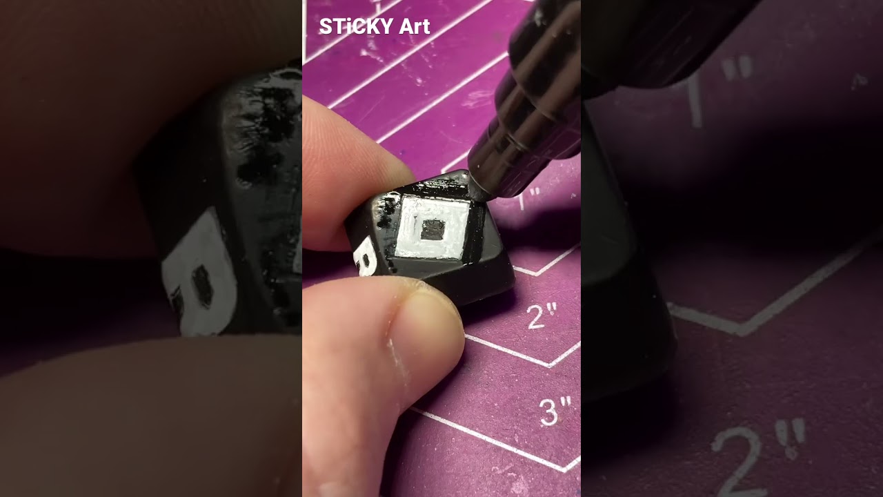 Painting Roblox Logo ✨with Posca Markers 💧