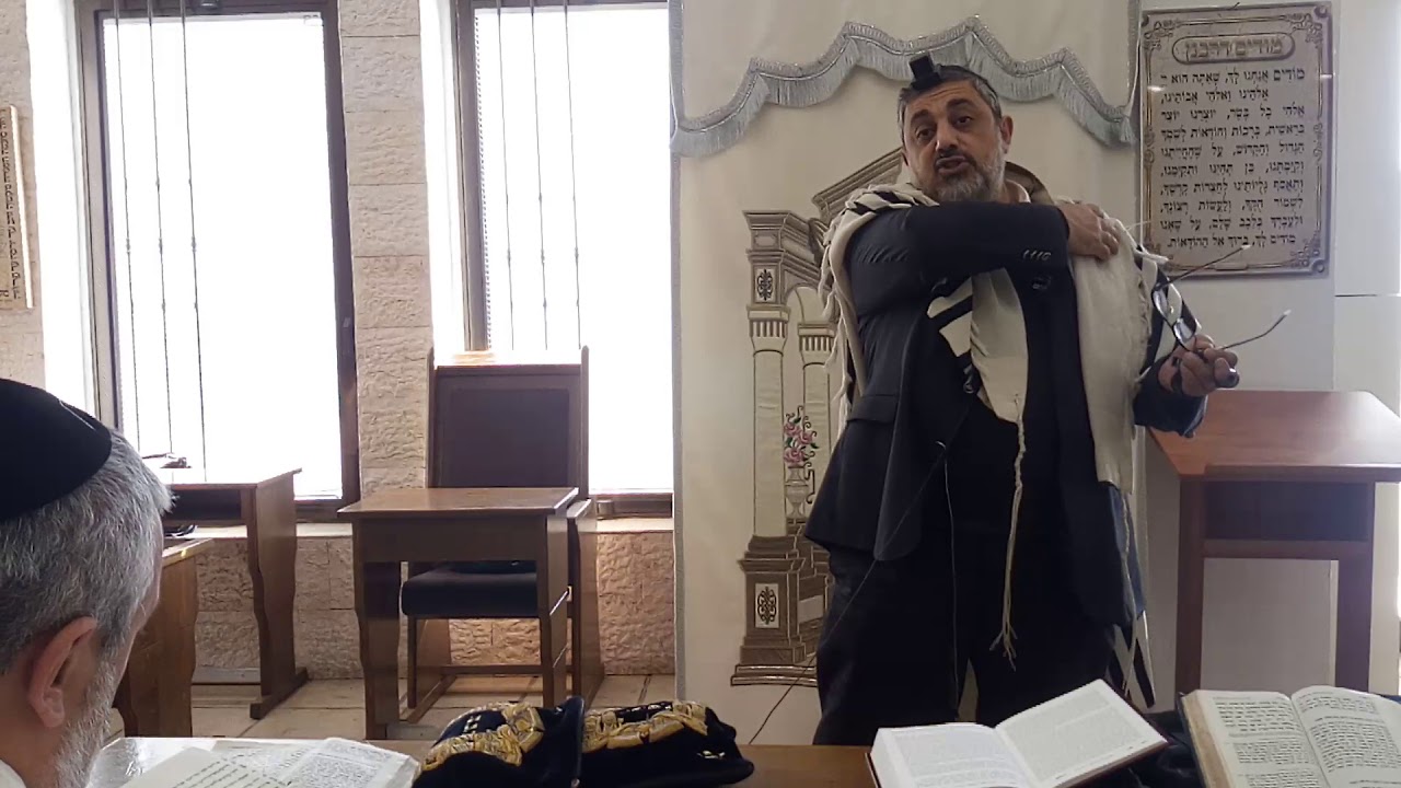 Rav Michael Cohen-Scalli - brakhots hacharah (01/12/2017)