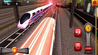 Euro Train Driving Simulator 2017 - Android GamePlay FHD screenshot 4