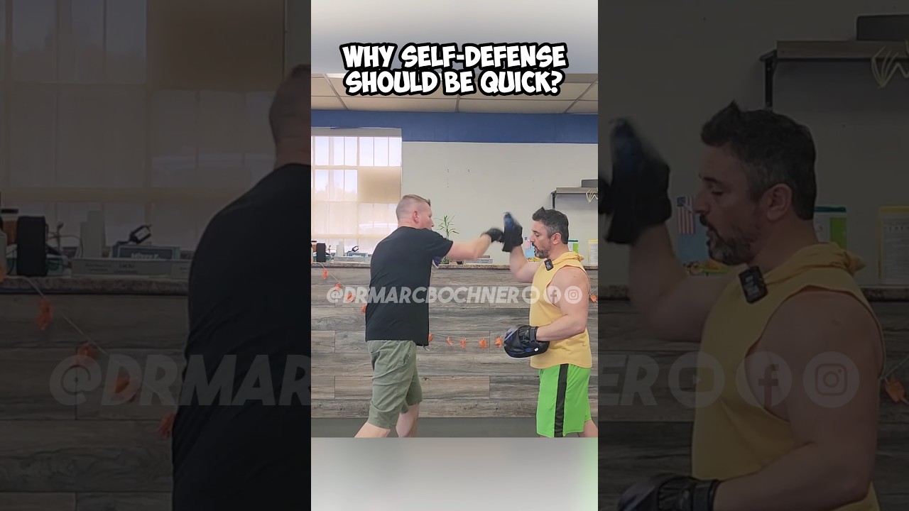 Why self-defense should be done quickly? 