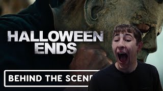 Halloween Ends - Official Behind the Scenes Clip (2022) Jamie Lee Curtis (Reaction)