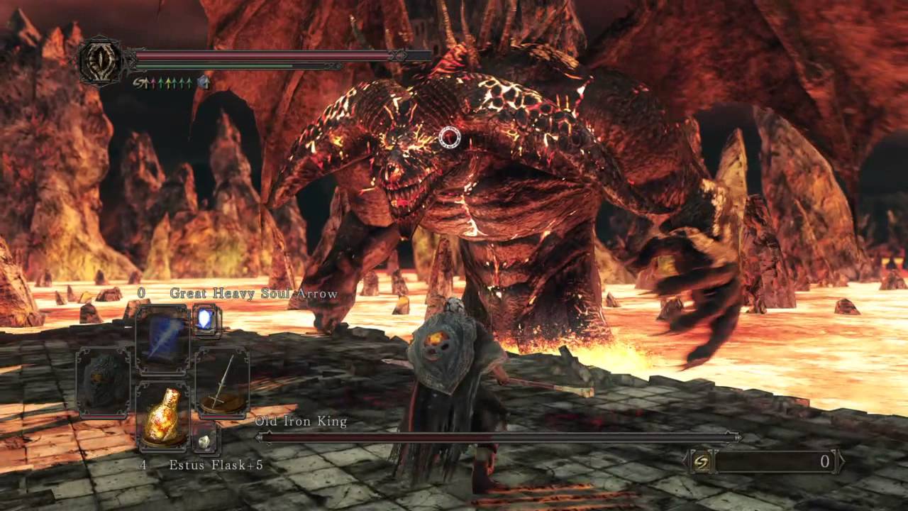DARK SOULS II Scholar of the First Sin Old Iron King (NG+) YouTube