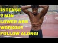 7 Min Lower Ab Workout (GET YOUR LOWER ABS TO SHOW!) | Thats Good Money