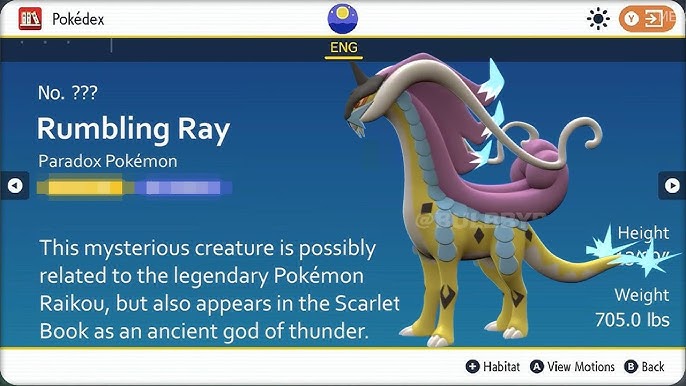 Raikou's paradox form is… something, what fo you think about the new P, Pokémon