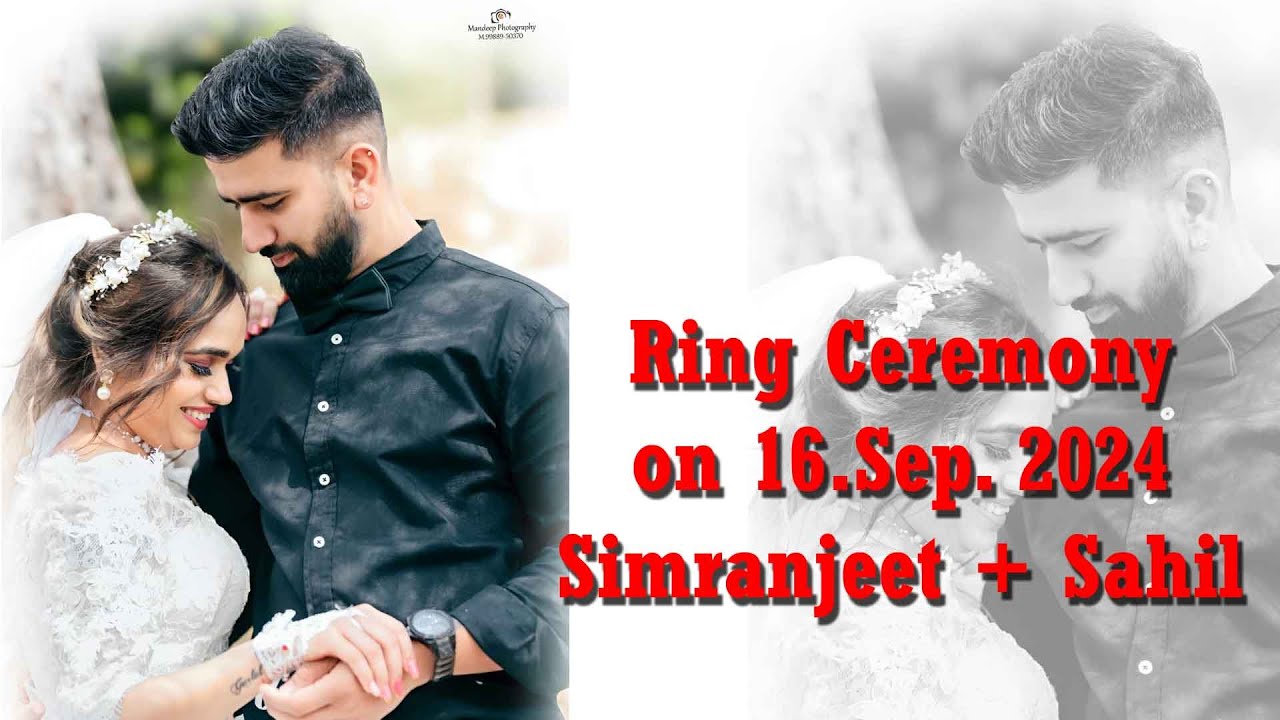 RiNG CEREMONY ( SIMRANJEET + SAHIL ) - YouTube