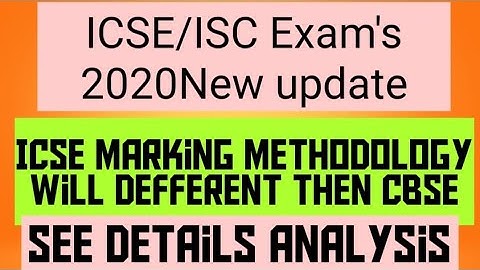 ICSE/ISC Exam