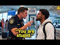 Entitled Airport Employee  Loses His Job Over Sunglasses - Refuses to Leave and Gets Dragged Out! 