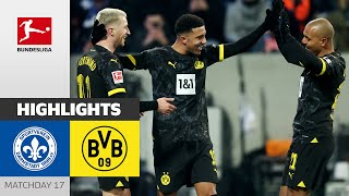 Sancho Comeback Secures Win! | Darmstadt - Borussia Dortmund 0-3 | Highlights | MD 17 – Bundesliga