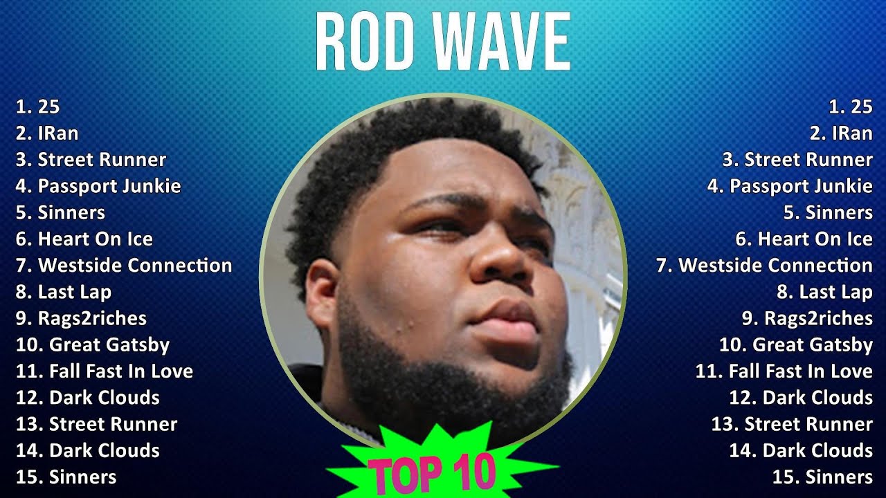 Watch Rod Wave 2025 MIX Songs Collection on YouTube Watch Rod Wave 2025 MIX Songs Collection on YouTube