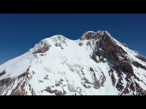 კავკასიონის მყინვარები დნება | კადრები მყინვარწვერიდან და მეცნიერების პროგნოზი