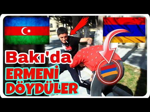 erməni, Bakı'da İnsanlardan Yardım İstədi və Döyüldü !!! Baku prank