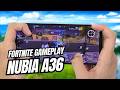 Nubia A36 Fortnite Mobile Gameplay