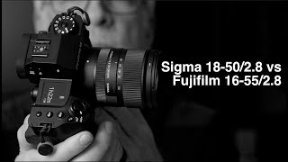 Sigma 1850mm f/2.8 vs. Fujifilm XF 1655mm f/2.8: David Takes on Goliath