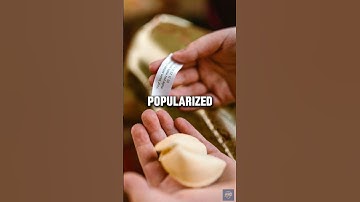 The Surprising Origin of the Fortune Cookie #shorts #facts