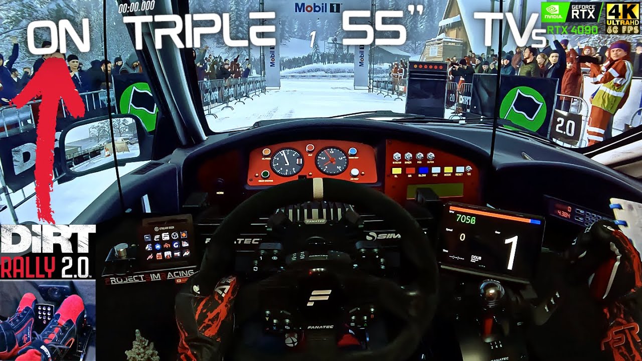 Subaru Legacy RS | Monte Carlo | DiRT Rally 2.0 | Fanatec CSL DD